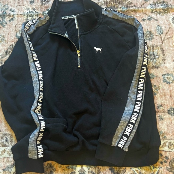 PINK quarter zip - Picture 1 of 2